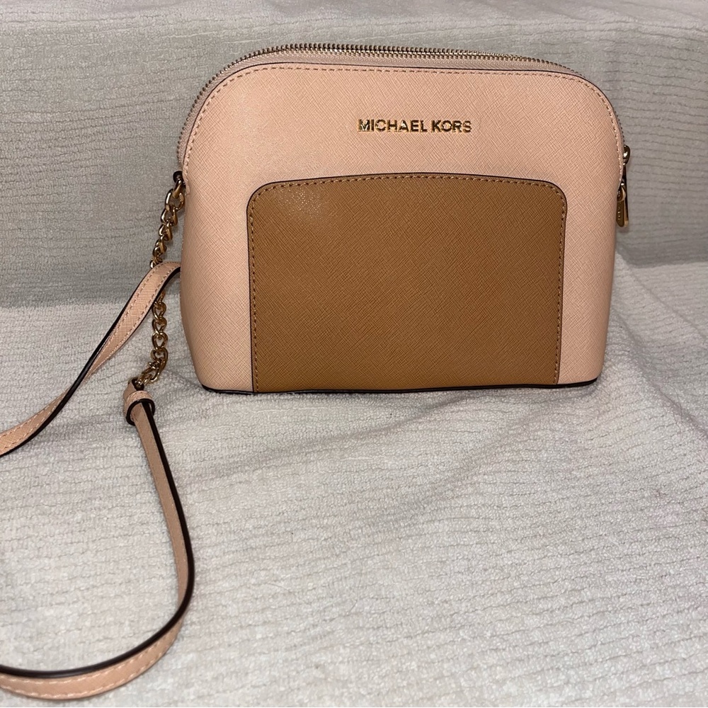 Michael Kors Tan Crossbody Bag